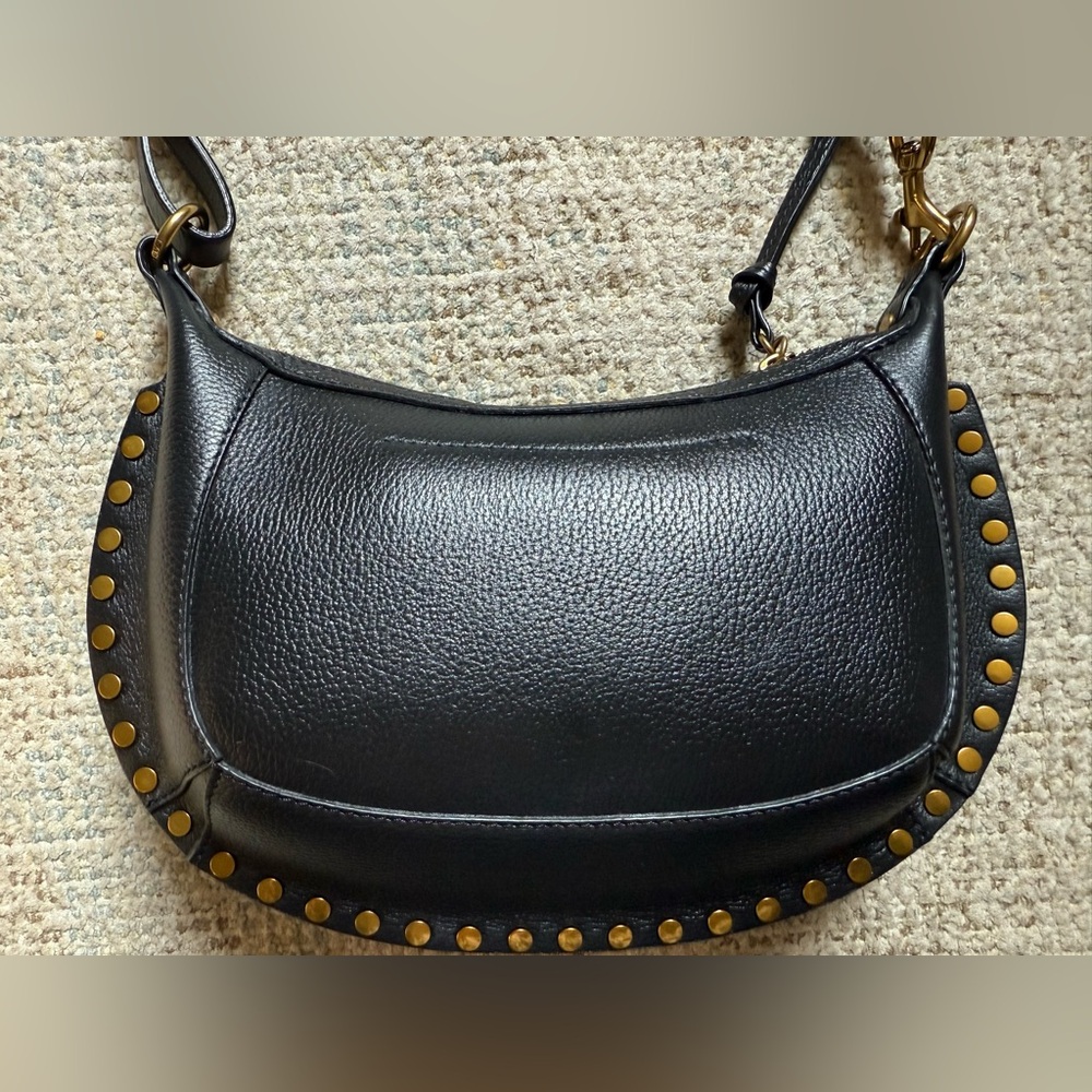 Isabel Marant Oksan Moon leather shoulder bag - Picture 3 of 11